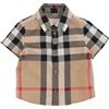 BURBERRY - Camicia fantasia - Beige