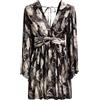 W LES FEMMES by BABYLON - Vestito corto - Nero
