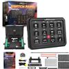 maXpeedingrods Switch Panel 12 Pulsanti Touch 80A For Auto Pickup Truck Offroad UTV ATV Barca