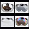 POENVFPO Visiera per Casco, Design Universale a 3 Scatti con Lente PC Antivento per Mezza Faccia e Caschi da Moto 3/4 Protezione Solare (Trasparente)