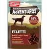 Adventuros High Meat 70g Filetti nº1 ingrediente Manzo, 8 Confezioni da 70g