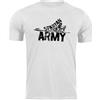 DRAGOWA Spartan Army t-shirt a maniche corte Nabis 160 g/m², bianco,