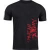 DRAGOWA Spartan Army maglietta corta RedWAR 160 g/m², nero,