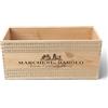 Cassetta Legno Marchesi di Barolo senza coperchio
