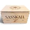 Cassetta Legno Sassicaia (2023) Con Coperchio