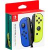 Nintendo Switch Controller Set da 2 Joystick, Blu e Giallo Neon
