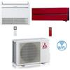 Mitsubishi Climatizzatore Condizionatore Mitsubishi Kirigamine Style + console Wifi R32 Rosso Dual Split Inverter 9000 + 12000 BTU con U.E. MXZ-2F53VF3 Classe A+++/A++
