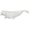 Picysa Beluga Wal-modello, simulazione in plastica PVC Beluga decorazione per animali di simulazione