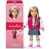 American Girl, Truly Me #100 - Bambola con occhi blu scuro, capelli biondi lisci, pelle da chiara a media, per bambini dai 6 anni in su