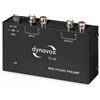 Dynavox Preamplificatore fono Dynavox TC-20, involucro metallico compatto, per giradischi con sistemi pick-up MM, nero