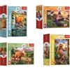 Trefl Puzzle MINI 54 pezzi Fantastici dinosauri 54194