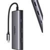 Ugreen Adattatore 6W1 Ugreen Cm498 Hub Usb a 2X Usb-A 3.0, Usb-C 3.0, 2Xhdmi, Pd