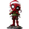Iron Studios Mini statuetta in PVC di Deadpool, versione natalizia, della serie X-Men, altezza 15 cm