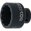 BGS technic BGS-5316 Chiave a bussola a dodici unità quadrate 12,5 mm (1/2") SW 36 mm