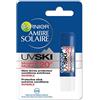 Ambre Solaire Garnier - Protezione solare per labbra "Ambre Solaire - UV SKI", invisibile, formato stick, per condizioni estreme, SPF 20