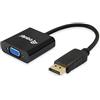 LevelOne Equip 133435 cavo di interfaccia e adattatore DisplayPort VGA Nero