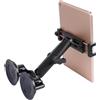 Leenconghui Supporto per tablet in alluminio con base a doppia ventosa per parabrezza auto/barca, supporto per tablet adatto per iPad Air 13 M2 (2024), iPad Pro da 12,9 e altri tablet da 4,7-15, montaggio su