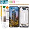 Gadget Troops Kit di ricambio per display LCD (senza impronte digitali) per Samsung Galaxy A53 5G SM-A536B/DS, A536B, A536U, A536U1, A536E, A536V, A536W, A536N, S536DL, colore: nero