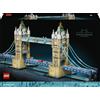 LEGO 21067 Architecture Tower Bridge, Kit Modellismo per Adulti Fai da Te, Minia
