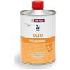 2BM Olio Paglierino Oil-Tech olio speciale per pulire e lucidare mobili antichi e moderni, penetra in profondità donando brillantezza e traspirazione al legno | Bottiglia 500 ml