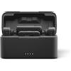 GoPro Kit Completo Microfono Wireless 2 TX, 2 RX, Custodia di Ricarica Per GoPro-Fotocamere-iPhone-Android, Ultra-compatto, Alta Qualita, Riduzione