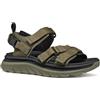 Geox U SPHERICA ACTIF X S, Sandalo Sportivo Uomo, Military, 39 EU