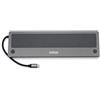 Nilox, Hub USB-C 13 in 1, Docking Station, Struttura Slim, Plug & Play