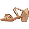 TRIWORIAE Donna Bambina Scarpe da Ballo Latino/Ballo da Sala/Ballo Liscio Danza Moderna Scarpe da Raso