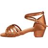 TRIWORIAE Donna Bambina Scarpe da Ballo Latino/Ballo da Sala/Ballo Liscio Danza Moderna Scarpe da Raso