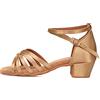 TRIWORIAE Donna Bambina Scarpe da Ballo Latino/Ballo da Sala/Ballo Liscio Danza Moderna Scarpe da Raso