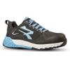 U-POWER DON'T WORRY... BE HAPPY! U-Power | Loras ESD S1PS Hi HRO FO SR Scarpe Antinfortunistiche Basse Leggere con Puntale Nanofiber Lamina Antiperforazione Metal Free, Tomaia U|Knit Elasticizzata, Nero Azzurro, Taglia 40
