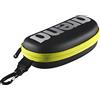 ARENA Astuccio per Occhialini da Nuoto, Custodia Occhialini, Astuccio Rigido, Goggle Case, Colore Nero