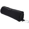 Generic Borsa Porta Palline da Tennis Custodia Portatile in Nylon Resistente per Palline da Tennis e Volani da Badminton 3 Nere 2,6x7,9 Pollici