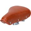 OPPWONG Sella per Mountain Bike Cuscino Ammortizzante Ampio e Spesso per Bici da città Elettriche Pieghevoli Pelle PU Resistente Stile Vintage (BROWN)