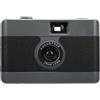 Fabater Fotocamera a Pellicola da 35 Mm, Fotocamera a Pellicola Vintage Riutilizzabile con Flash Incorporato, Messa a Fuoco Manuale, Supporta Sia Bianco e Nero Che a Colori (BLACK)