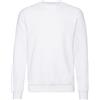 Fruit of the Loom - Felpa, Manica Lunga, Uomo, Bianco (Weiß (30 Weiss)), M (48/50 DE)