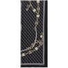 GUESS sciarpa Printed Scarf 70X180 Black nero
