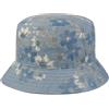 LIPODO Jeans Flower Bucket Cappello da Pescatore Tascabile a Fiori Multicolore Donna Primavera Estate