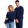 Russell Athletic Felpa in pile Dri-Power, da uomo, traspirante, in misto cotone, vestibilità comoda, taglie S-4X, Navy, Small