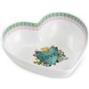Centrotavola Love Turchese 23x6,5 cm in New Bone China - Egan