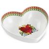 Vuotatasche Love Rosso 17x5 cm in New Bone China - Egan