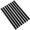 Wakects 8 Pezzi COPERCHI Ruote DI VADUCA SILICONE, Ruote per Bagagli Protezioni del Rumore Assorbimento con Nastro Adesivo Elevato per Accessori Viaggio (BLACK)