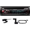 Pioneer EvoTuning Pioneer DEH-S720DAB Autoradio con Microfono Esterno Antenna DAB+ Garanzia Italia