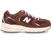 New Balance Sneakers 530 marroni in tessuto