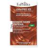 Euphidra Colorpro Gel Colorante Capelli Xd 744 Paprika 50 Ml In Flacone + Attivante + Balsamo + Guanti