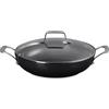 Le Creuset Essential Tegame Basso con Coperchio Antiaderente Con Rivestimento In Ceramica In Acciaio Inox