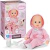 Baby Annabell Hannah Play with me, bambola in tessuto per neonati con 5 funzioni e accessori, Bambola di 36 cm, per bambini a partire da 1 anno, 711002 Zapf Creation