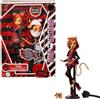 Monster High Boo-riginal Creeproduction - Toralei, bambola da collezione con diario, piedistallo e tigrotto dai denti a sciabola Sweet Fangs inclusi, giocattolo per bambini, 6+ anni, HYV91