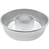 Baldassare Agnelli Pentole Agnelli Linea Pasticceria e Cake Design Ciambella Con Tubo, Argento, 30 cm