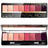 Eveline Cosmetics Professional Eyeshadow Palette, Palette di 8 ombretti, Essential Rose, sfumature di beige e rosa